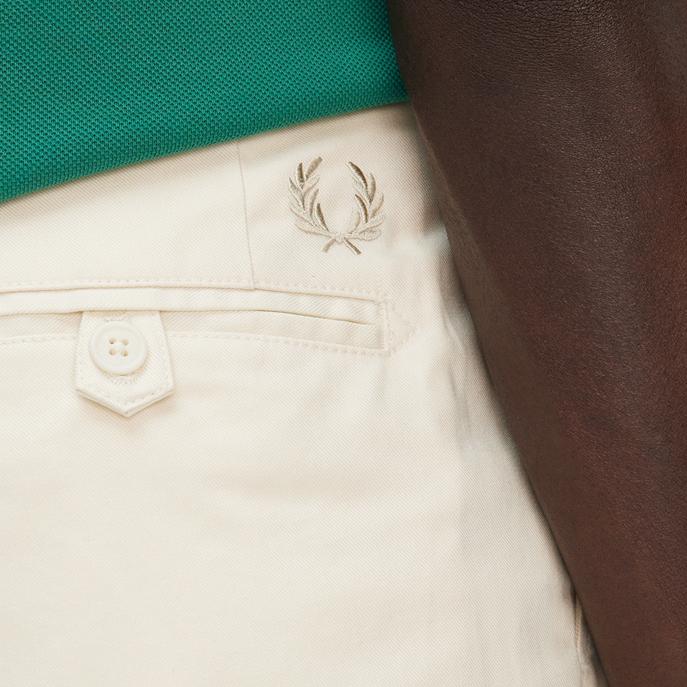 프레드페리 클럽하우스 트윌 테니스 쇼츠 에크루(Fred Perry Clubhouse Twill Tennis Short Ecru) - 5