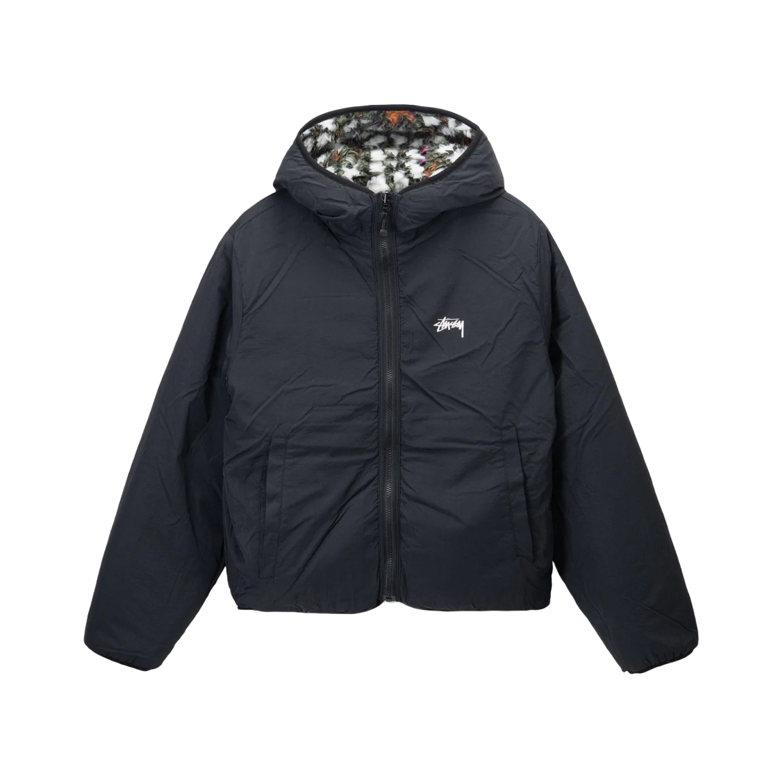 118491 Stussy Pattern Sherpa Jacket Natural - #3