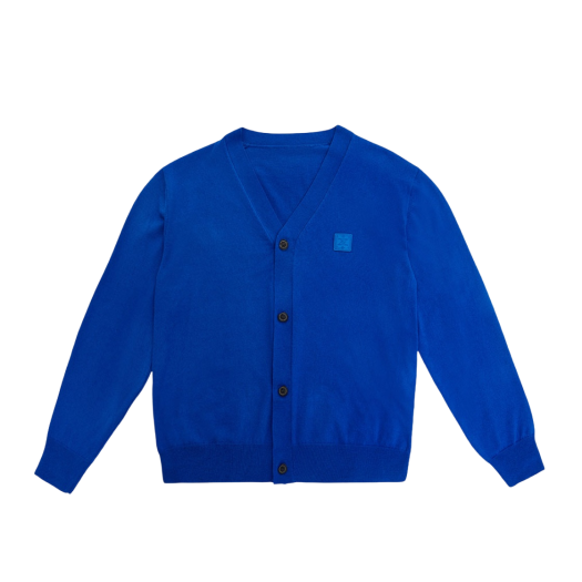 ADERERROR】Alieb Knit Cardigan Z-BLUE