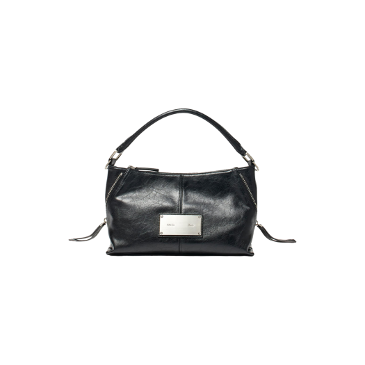 Matin Kim Side Zipper Two Way Mini Cross Bag Black