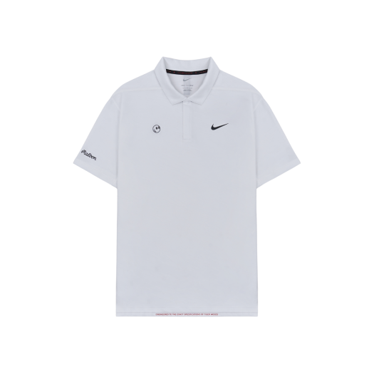 Malbon Golf x Nike Dri-Fit ADV Tiger Woods Novelty Polo White