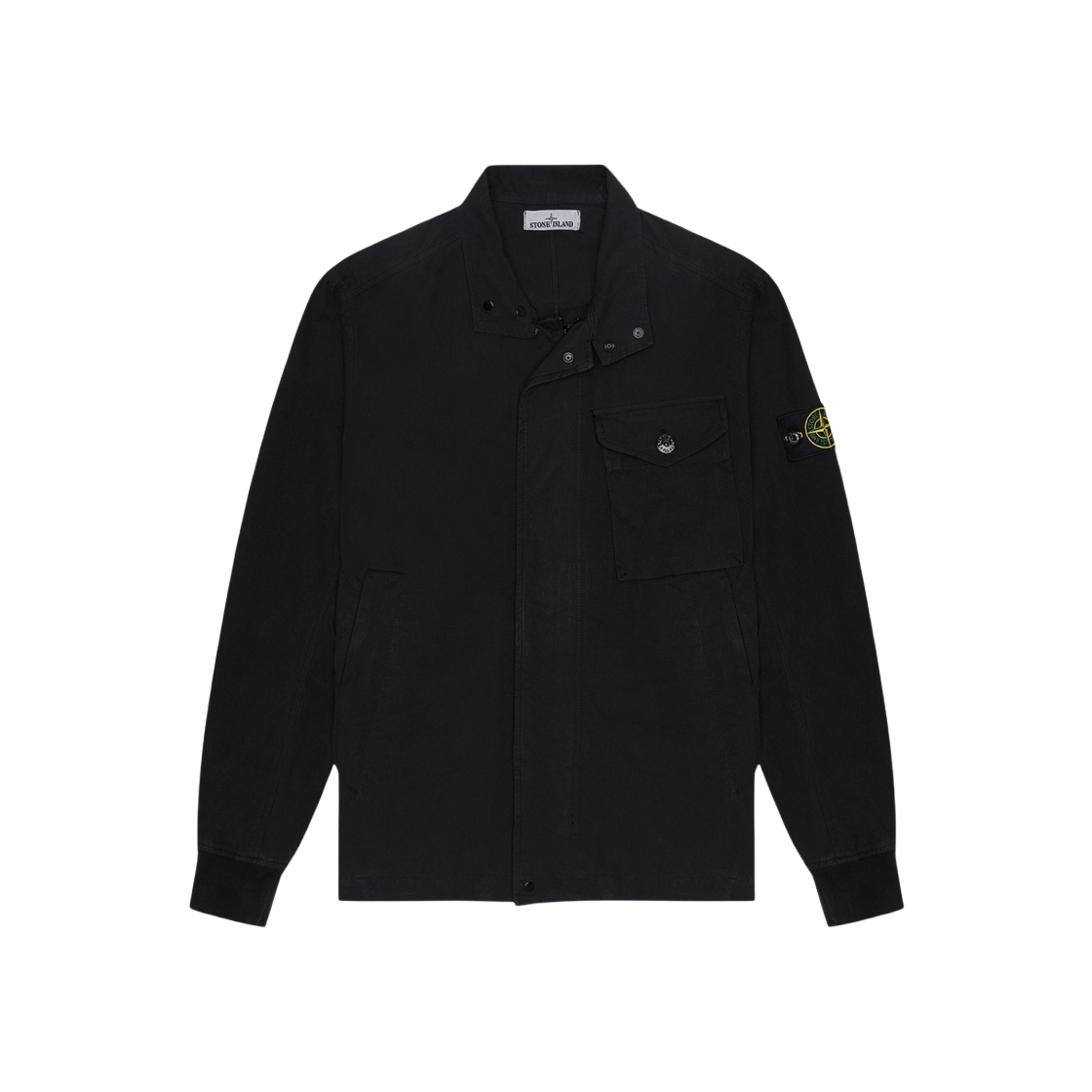 721544321-V0029 Stone Island 44321 Cotton Cordura Jacket Black - 20SS - 대표 이미지 #1