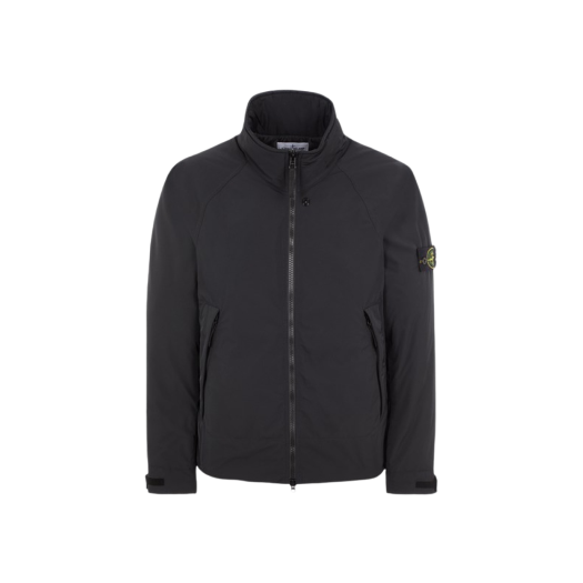 Stone Island 41926 Micro Twill Pure Insulation Technology Primaloft Jacket Black - 23FW