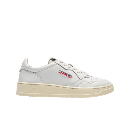 Autry Medalist Low Action Shoes White