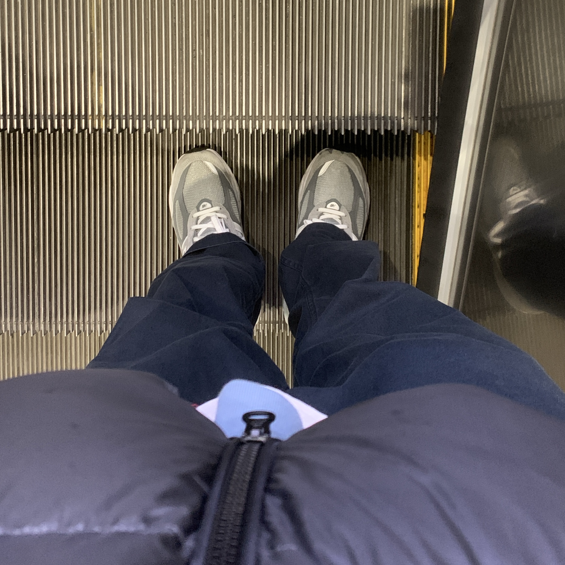 New Balance 990v6 Made in USA Grey - D Standard 착용 스타일