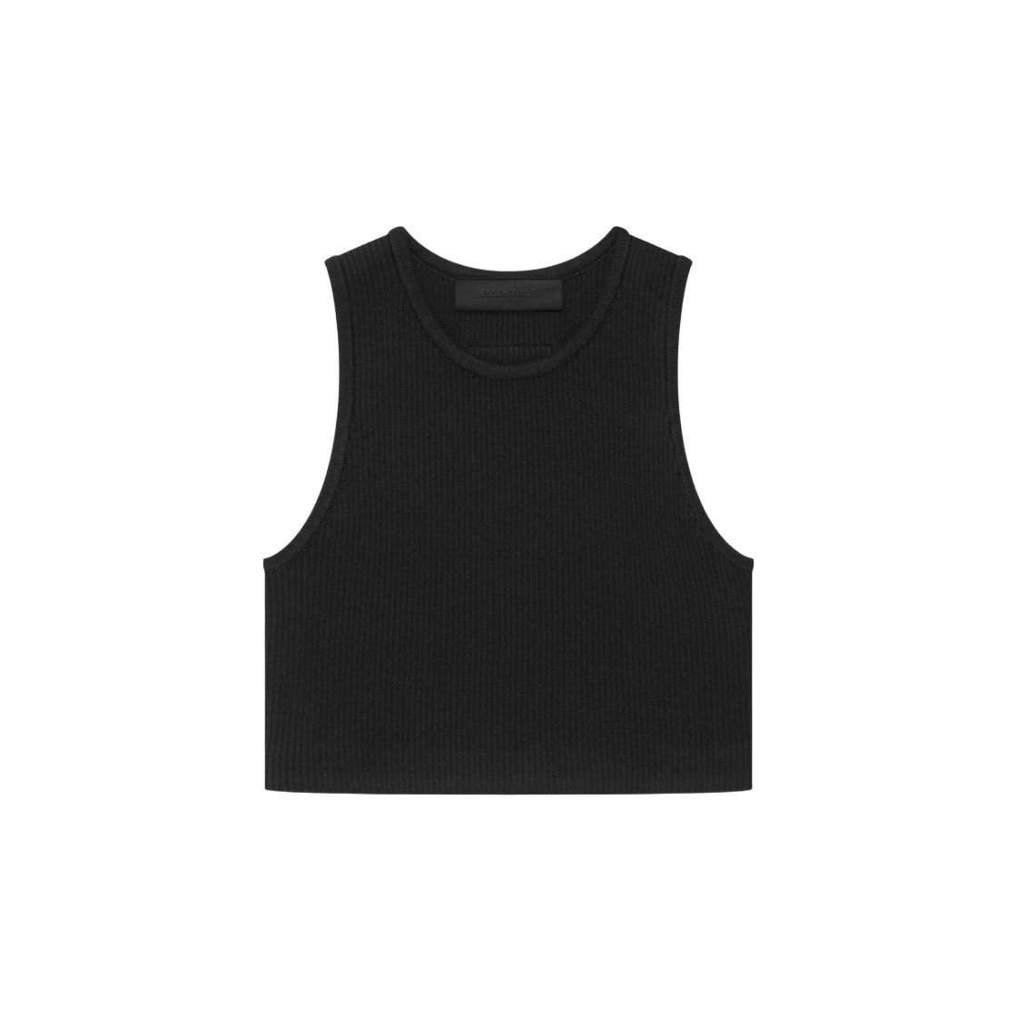 (W) 에센셜 더 블랙 컬렉션 스포츠 탱크 블랙 - 23SS | Essentials | KREAM