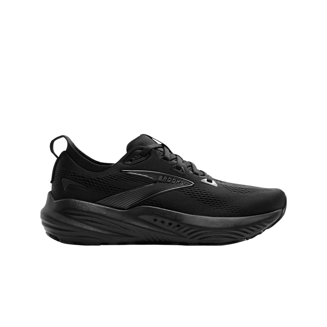 1104452E020 Brooks Glycerin 22 Black Ebony - 2E Wide