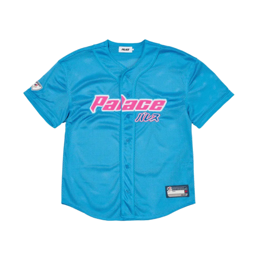 Palace Kawaii Baseball Jersey Flexy Blue - 23SS