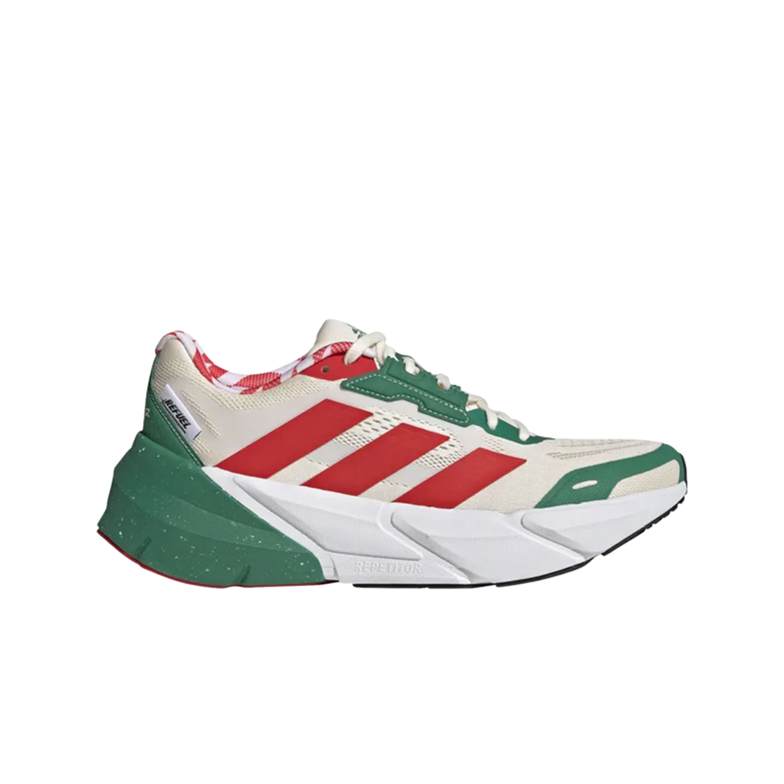 GX6864 Adidas Adistar 1 Chalk White Vivid Red