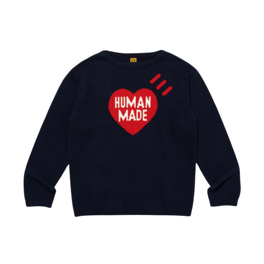 휴먼 메이드 로우 게이지 니트 스웨터 블랙 | Human Made | KREAM 휴먼 메이드 로우 게이지 니트 스웨터 블랙 | Human Made | KREAM