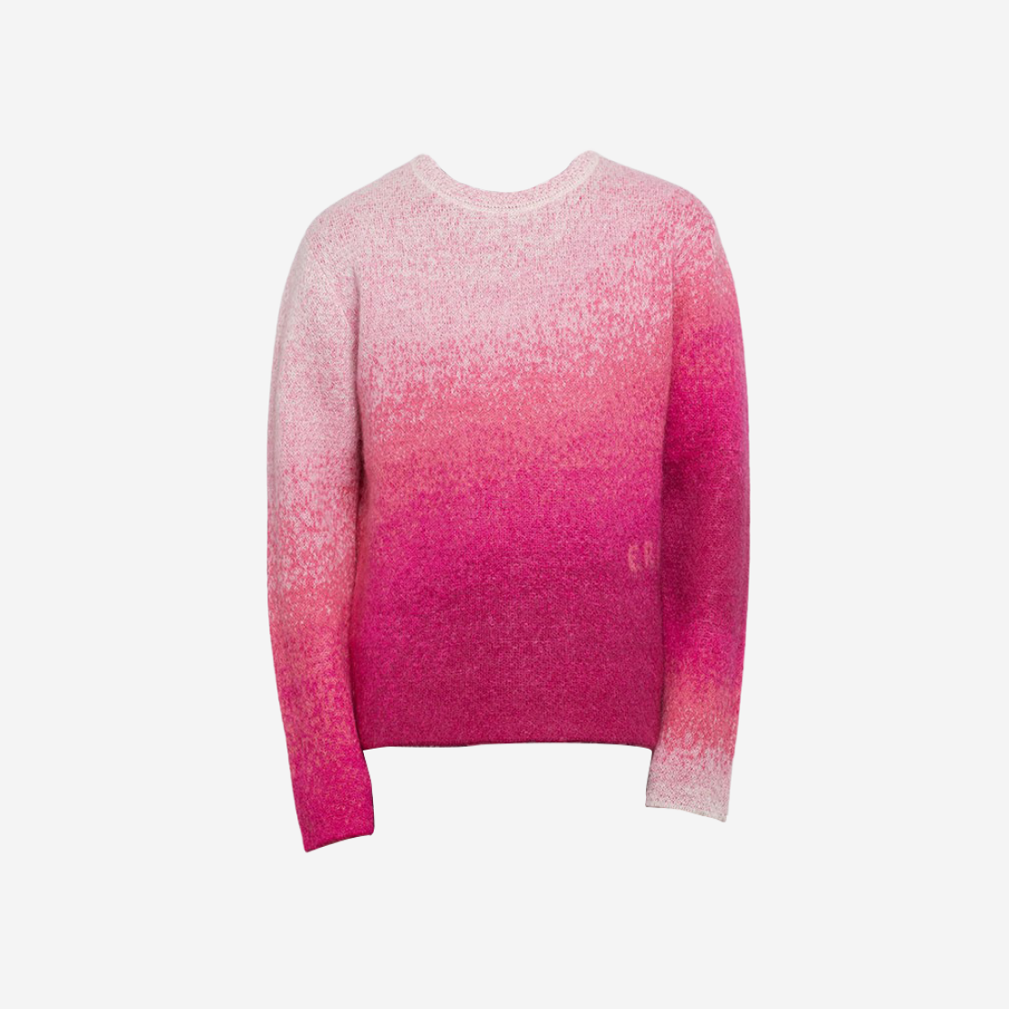 ERL05N005 ERL Gradient Crew Neck Sweater Pink