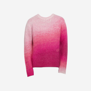 ERL Gradient Crew Neck Sweater Pink