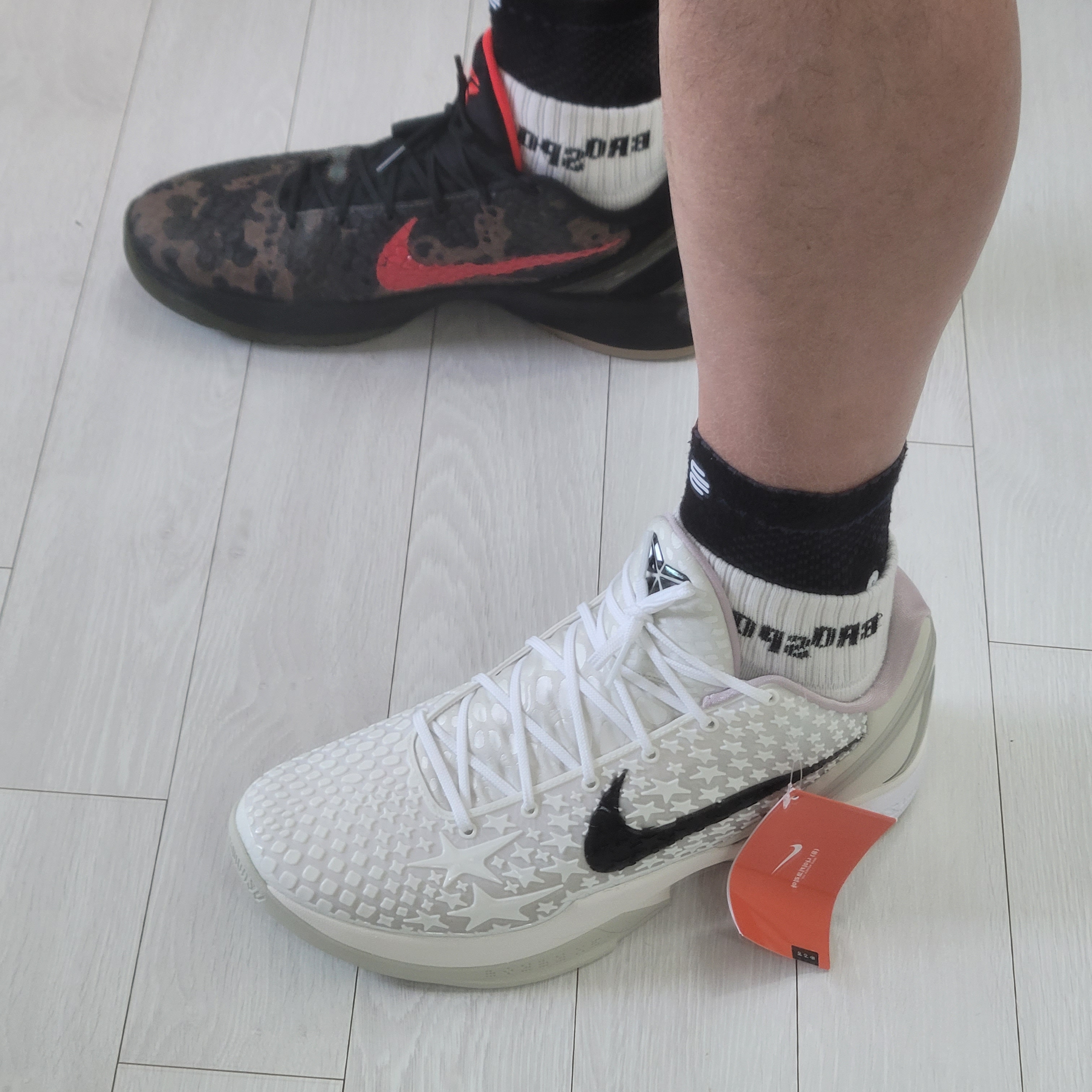 Nike Kobe 6 Protro Sail 착용 스타일