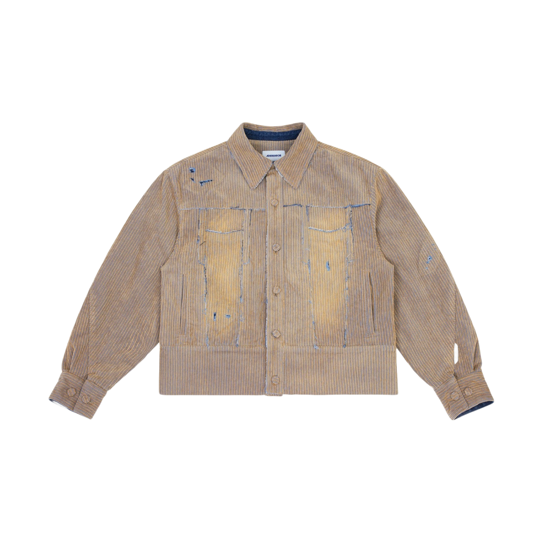 BMADFWJK1603BG Ader Error Carid Aging Trucker Jacket Beige - 대표 이미지 #1
