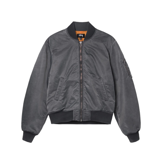 스투시 x CDG MA-1 자켓 올리브 | Stussy | KREAM