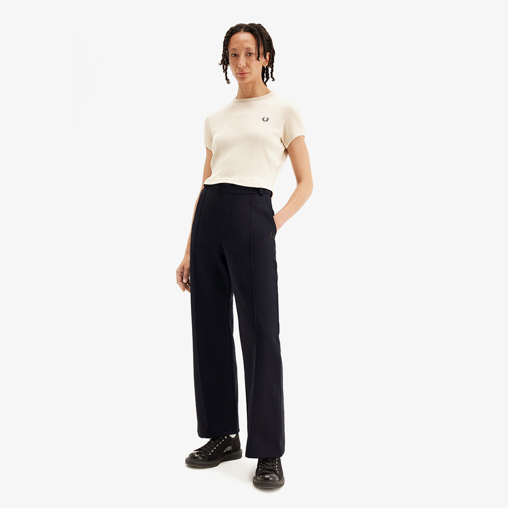 프레드페리 우먼즈 트리코트 트라우저 블랙(Fred Perry Womens Tricot Trousers Black) - 4