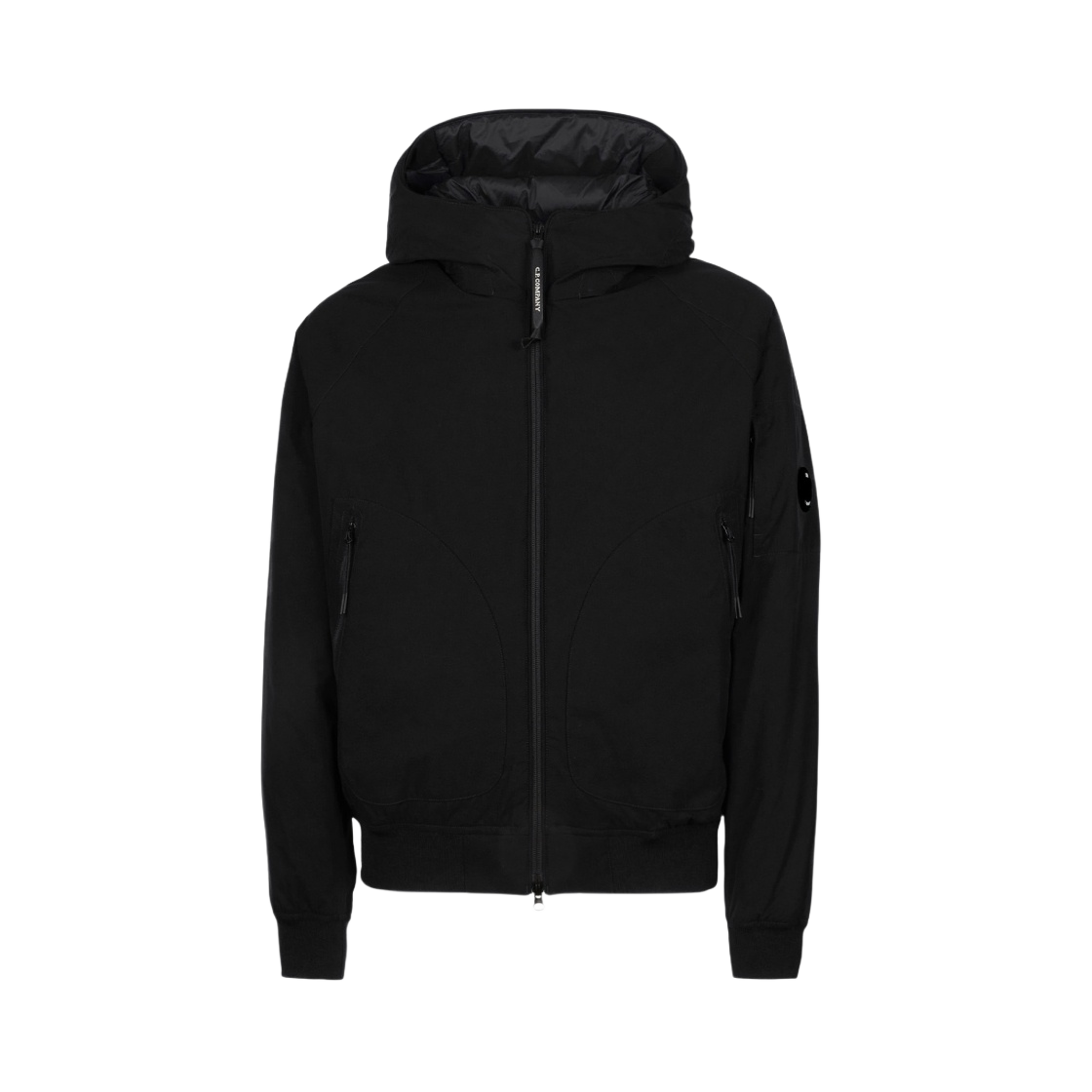 13CMOW173A004117A999 C.P. Company Pro-Tek Hooded Jacket Black - 22FW - 대표 이미지 #1