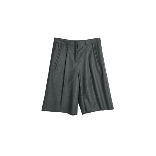 (W) Our Legacy Next Gen Wool Serene Shorts Shark