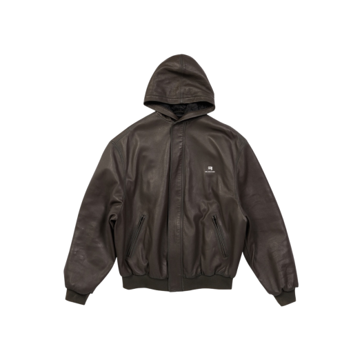 Balenciaga Sporty B Taxi Blouson Brown