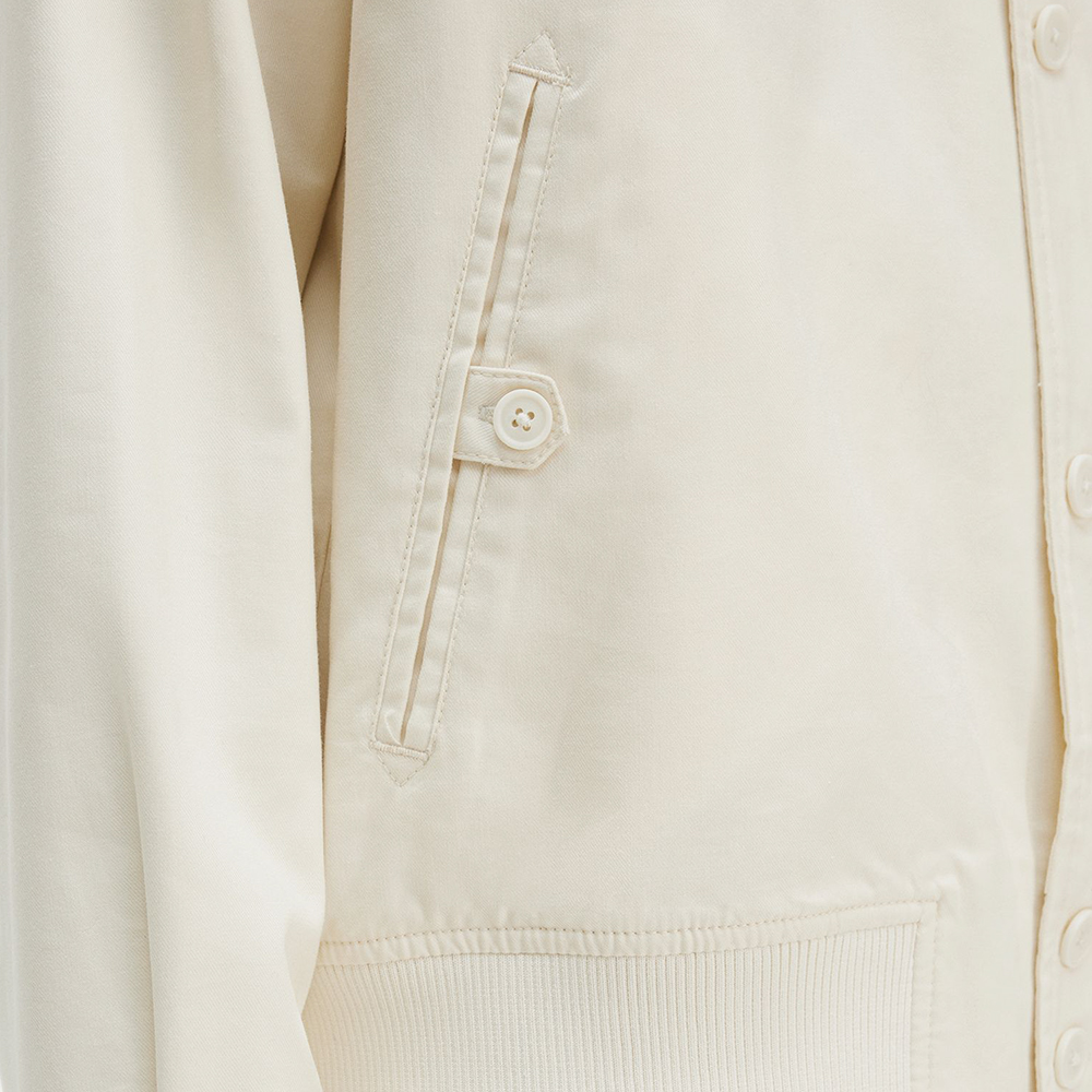 프레드페리 클럽하우스 트윌 테니스 재킷 에크루(Fred Perry Clubhouse Twill Tennis Jacket Ecru) - 6