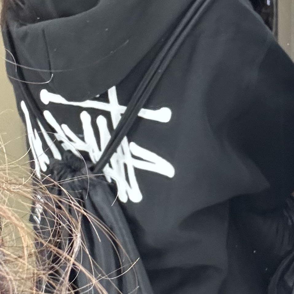 Stussy Basic Zip Hoodie Black, Treemingbird TMB String Backpack Black 착용 스타일