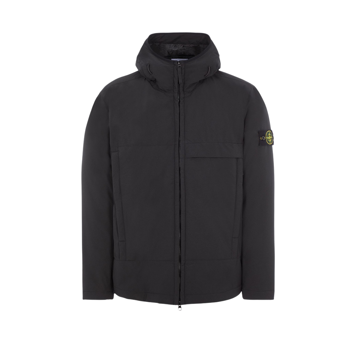 771540527-V0029 Stone Island 40527 Soft Shell-R E.DYE Pure Insulation Technology Primaloft Jacket Black - 22FW - 대표 이미지 #1