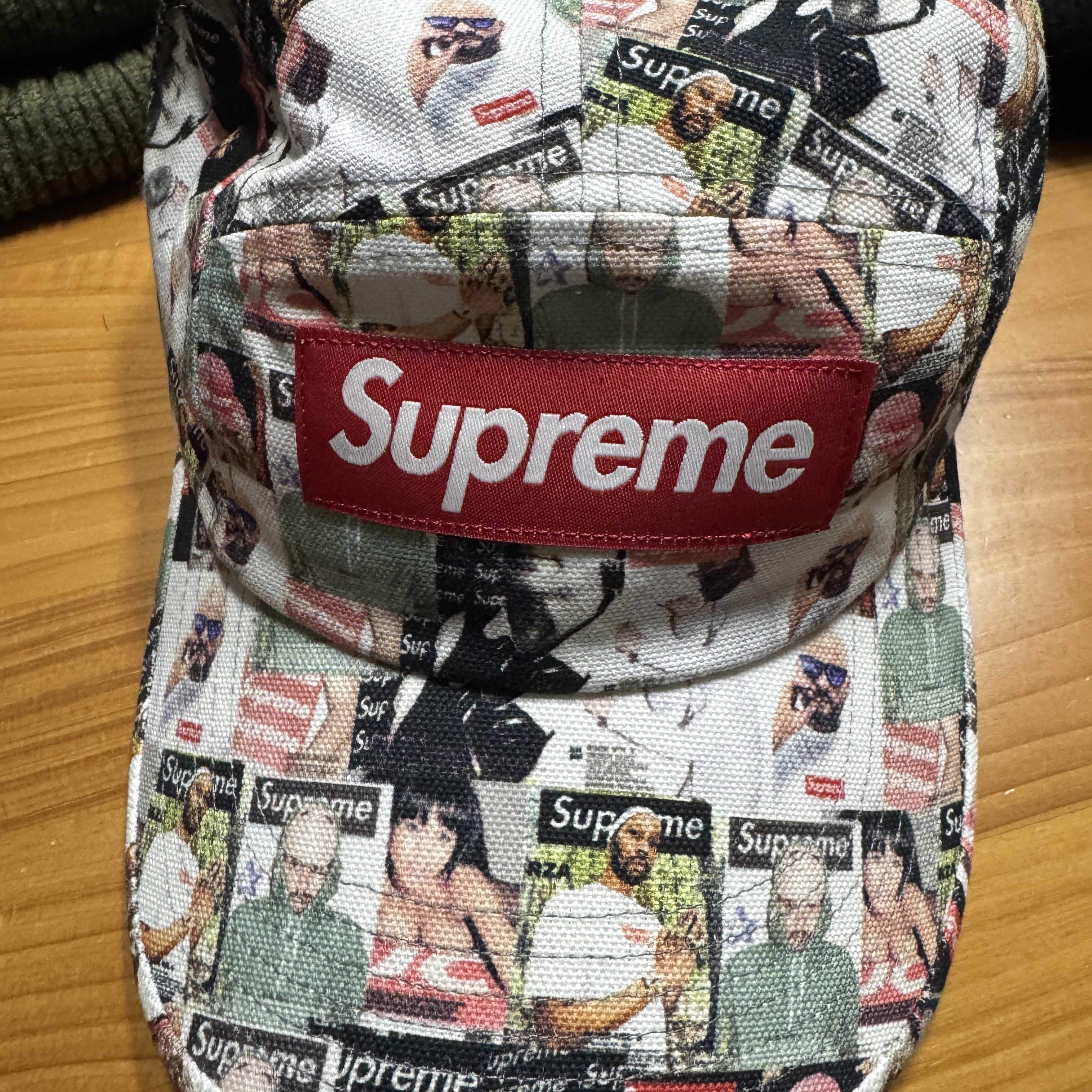 Supreme Magazine Camp Cap Multicolor - 23SS 착용 스타일
