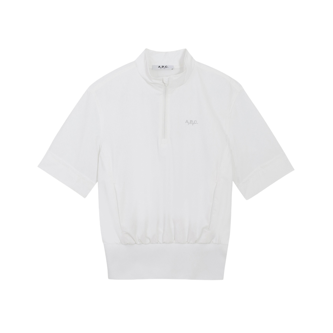 (W) 아페쎄 골프 세르지 윈드브레이커 화이트((W) A.P.C. Golf Cergy Wind-breaker White)
