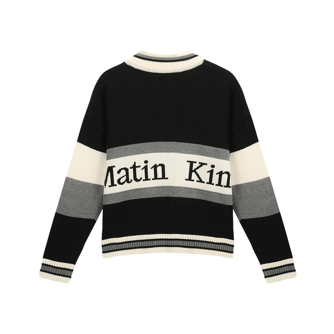 トップス Matin kim SPELL COLLAR ZIP CARDIGAN MK2312CD002M0BB_1.jpg