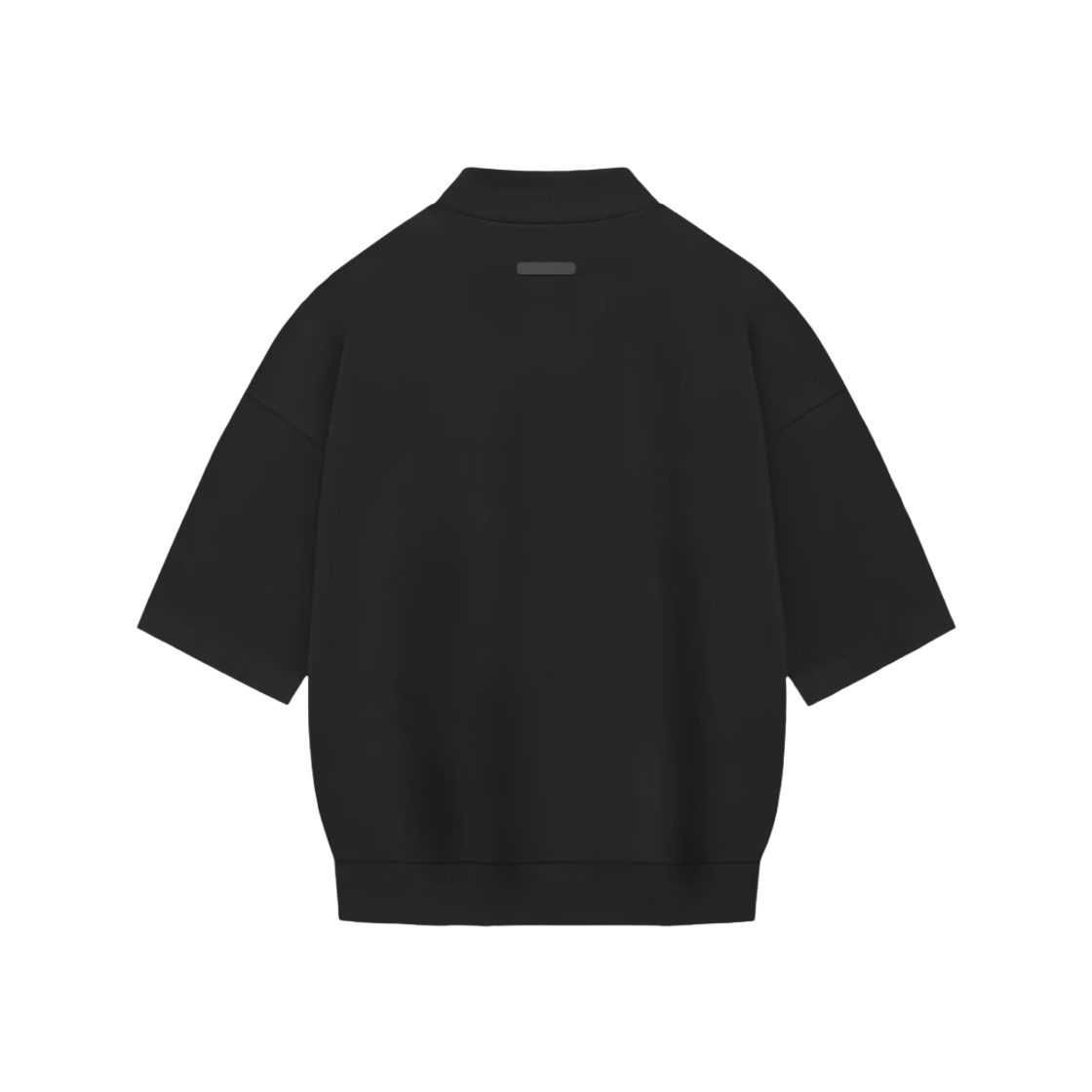 아디다스 x 피어 오브 갓 애슬레틱스 헤비 저지 3/4 모크 티셔츠 블랙 - US 사이즈(Adidas x Fear of God Athletics Heavy Jersey 3/4 Mock T-Shirt Black - US Sizing) - 2