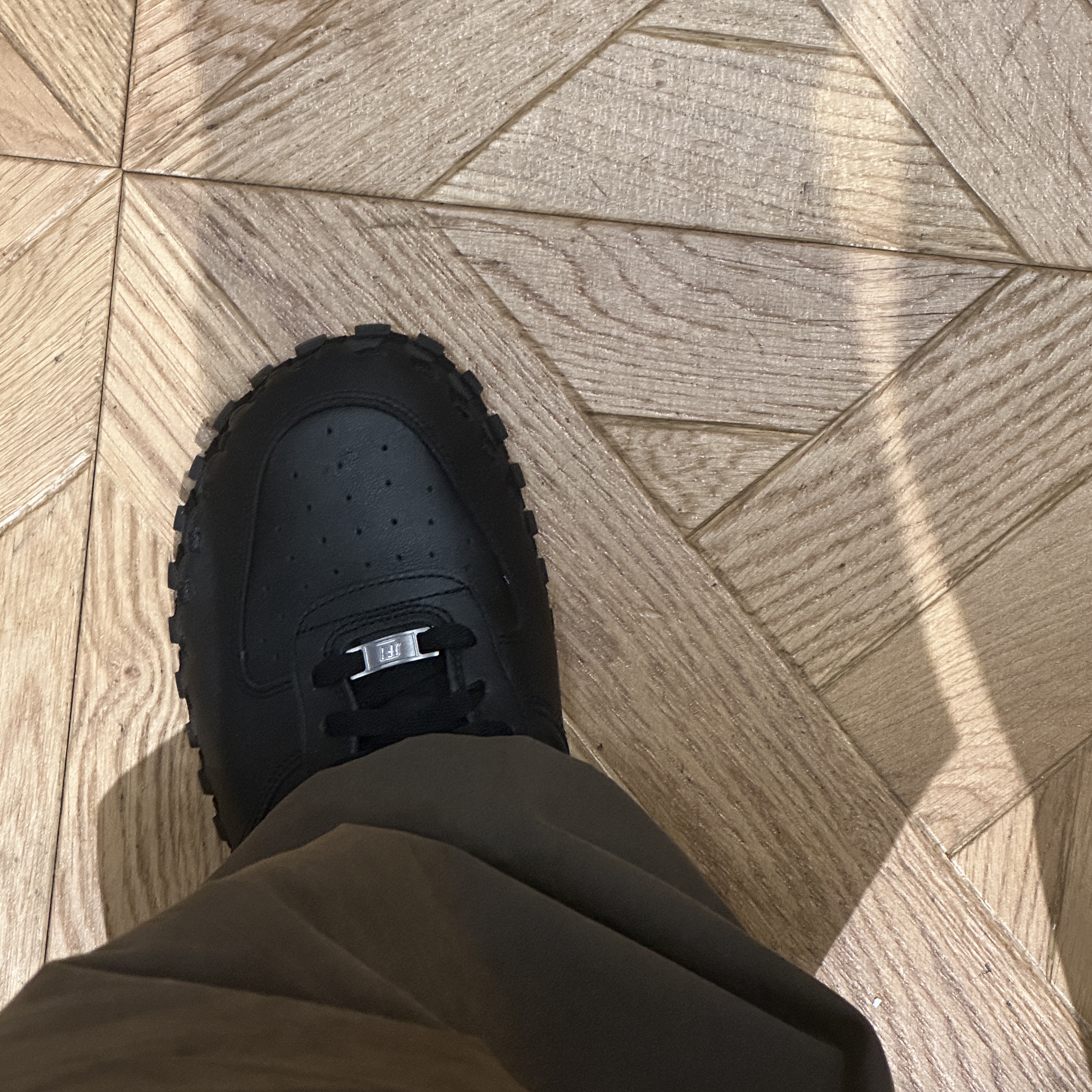 Nike x Jacquemus J Force 1 Low LX SP Black 착용 스타일