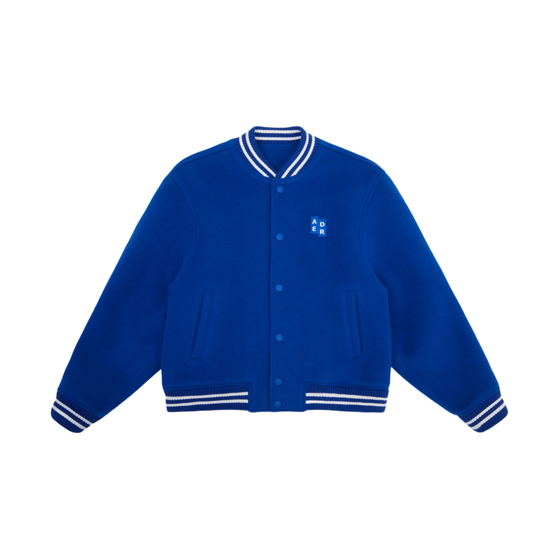 BM42FYJK0504BL Ader Error Sig; TRS Tag Varsity Jacket 01 Z-Blue - 대표 이미지 #1
