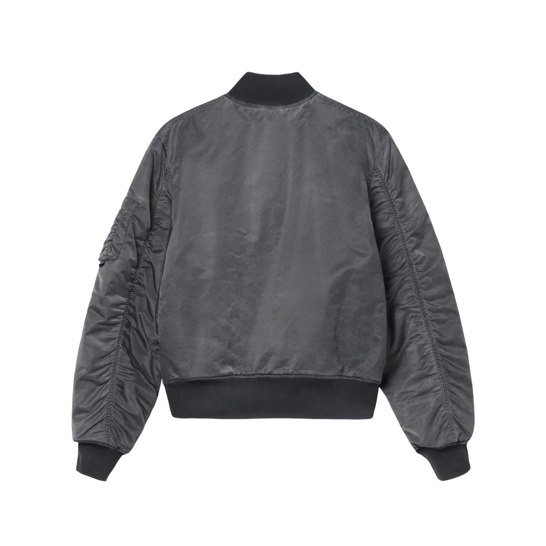 스투시 다이드 나일론 봄버 차콜 | Stussy | KREAM