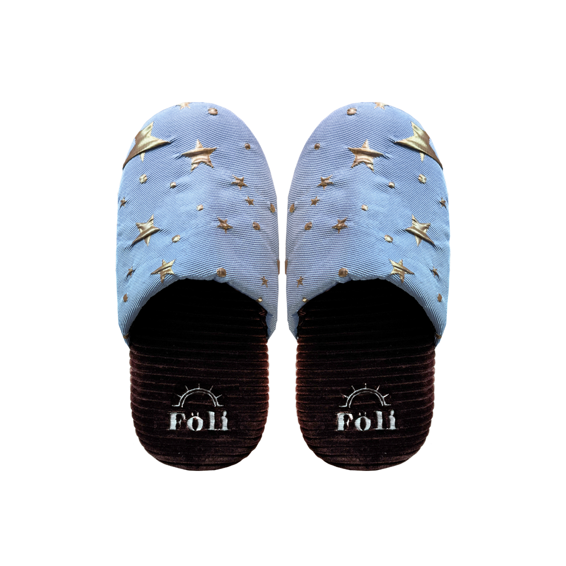 ASTRAL ROOM SHOES, BLUE Foli Astral Room Shoes Blue