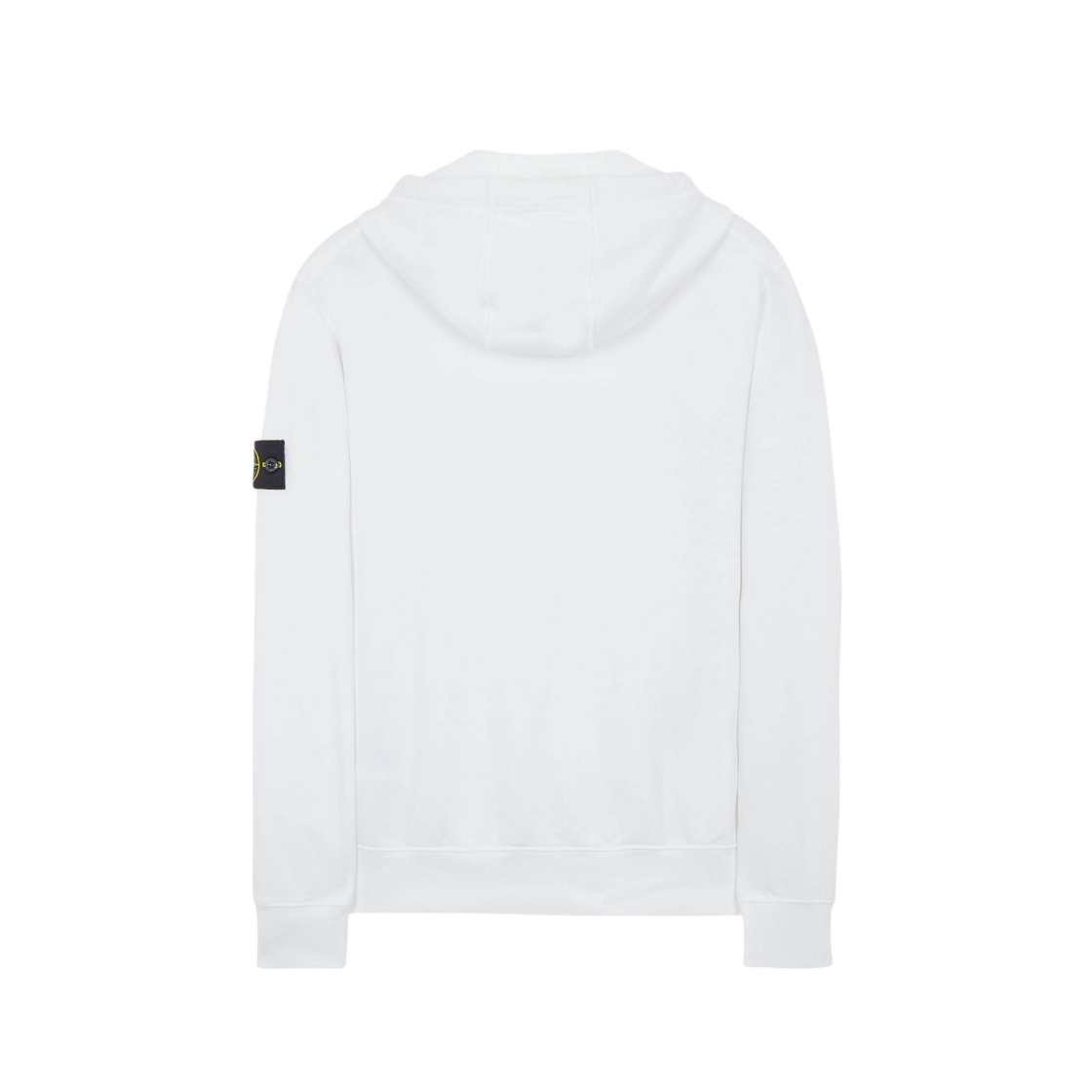 761564251-V0001 Stone Island 64251 Cotton Fleece Full Zip Hooded Sweatshirt White - 22SS - #2