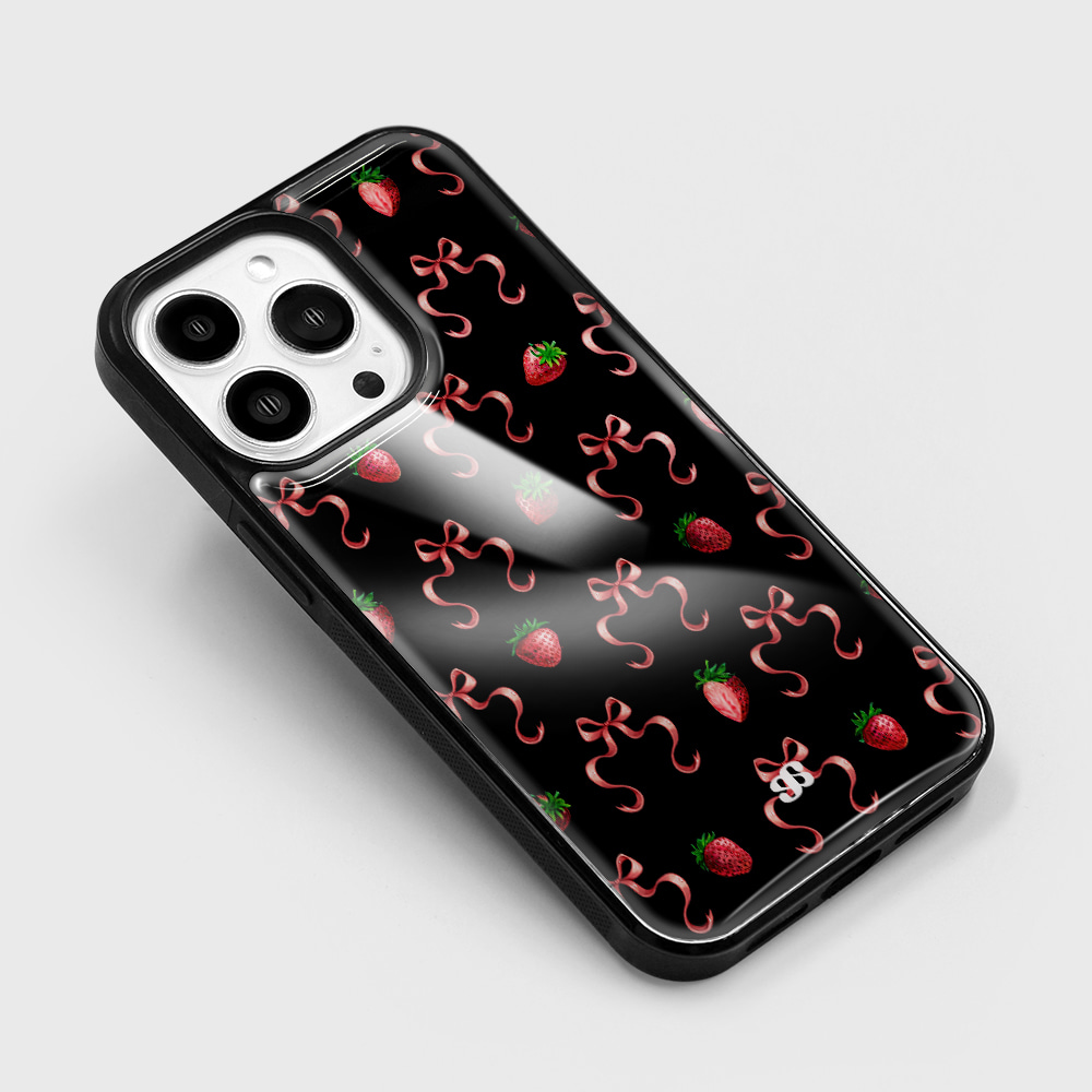 어프어프 스트로베리 리본 (에폭시)(earpearp Strawberry Ribbon Epoxy Case) - 3