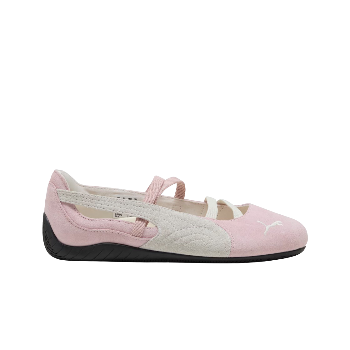 (W) 푸마 스피드캣 발레 스웨이드 위스프 오브 핑크 푸마 화이트((W) Puma Speedcat Ballet Suede Whisp of Pink Puma White)