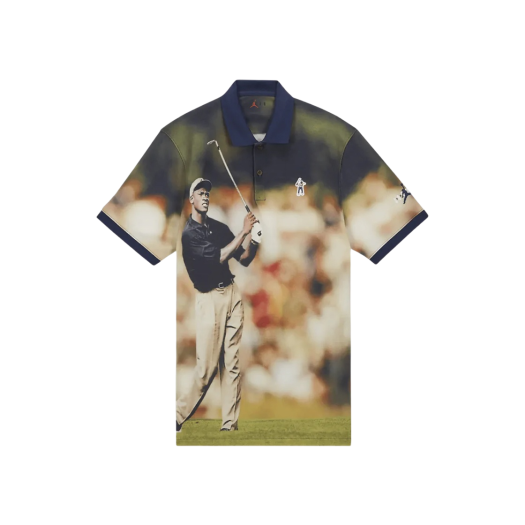 Jordan x Eastside Golf AOP Polo Shirt Midnight Navy - Asia