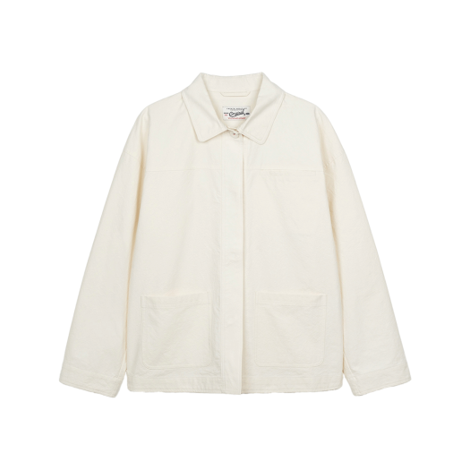 BS5SJK760EC Bensimon Cotton Single Half Jacket Ecru