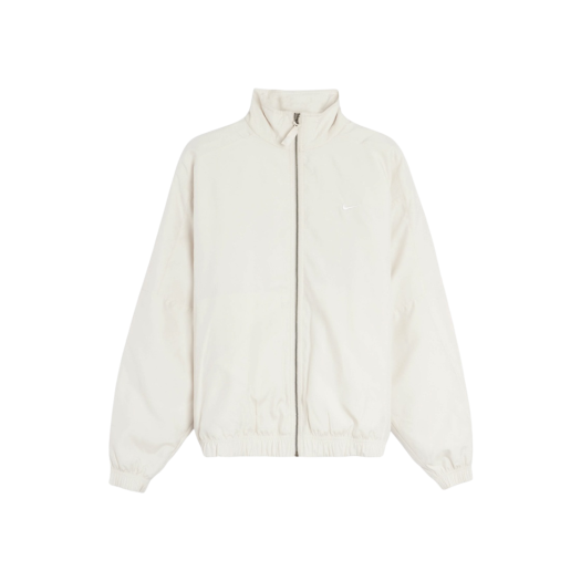 Nike NRG Solo Swoosh Satin Bomber Jacket Phantom White - Asia
