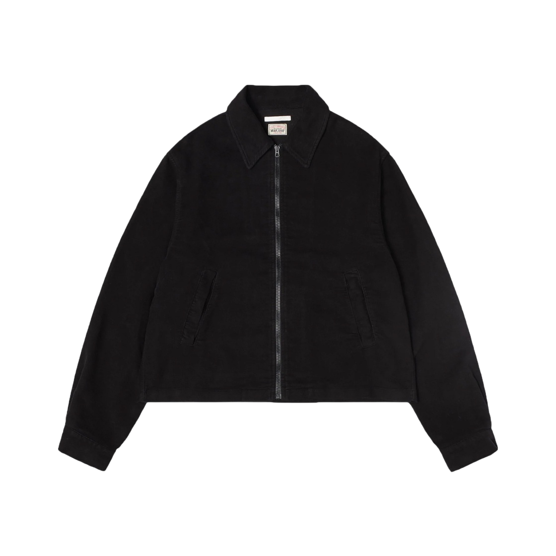 レザージャケット Stussy x Our Legacy Work Shop Blouson Jacket Leather Black Stussy x Our Legacy Work Shop Blouson Leather Jacket Black