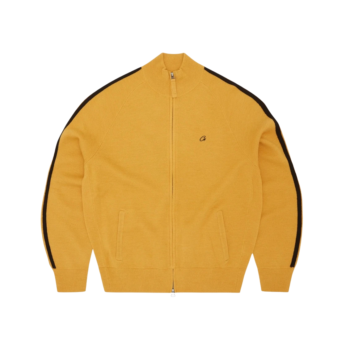 코르테이즈 VVS 니트 집 옐로우 | Corteiz | KREAM Corteiz VVS Knit Zip Yellow