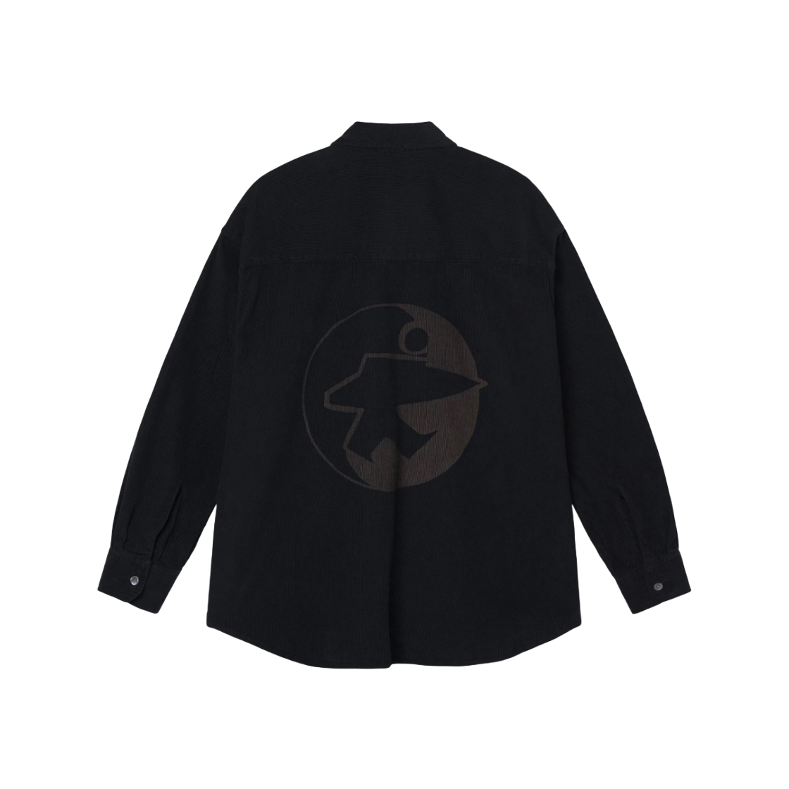 스투시 x 아워레가시 보로우드 셔츠 블랙 베이비 코드 | Stussy