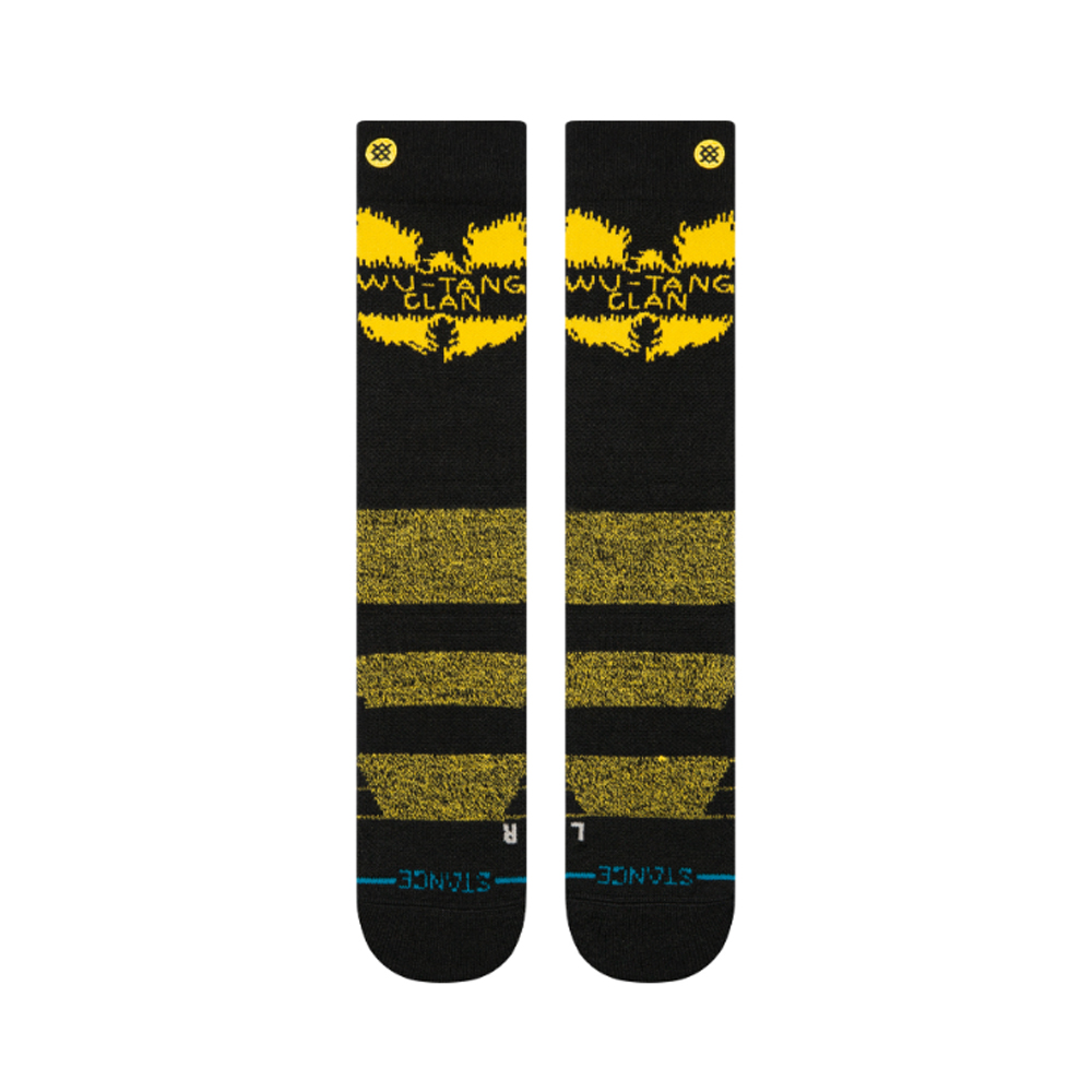 스탠스 X 우탱클랜 슬럼스 울 OTC 블랙(STANCE X WU-TANG CLAN Slums Wool OTC Black) - 2