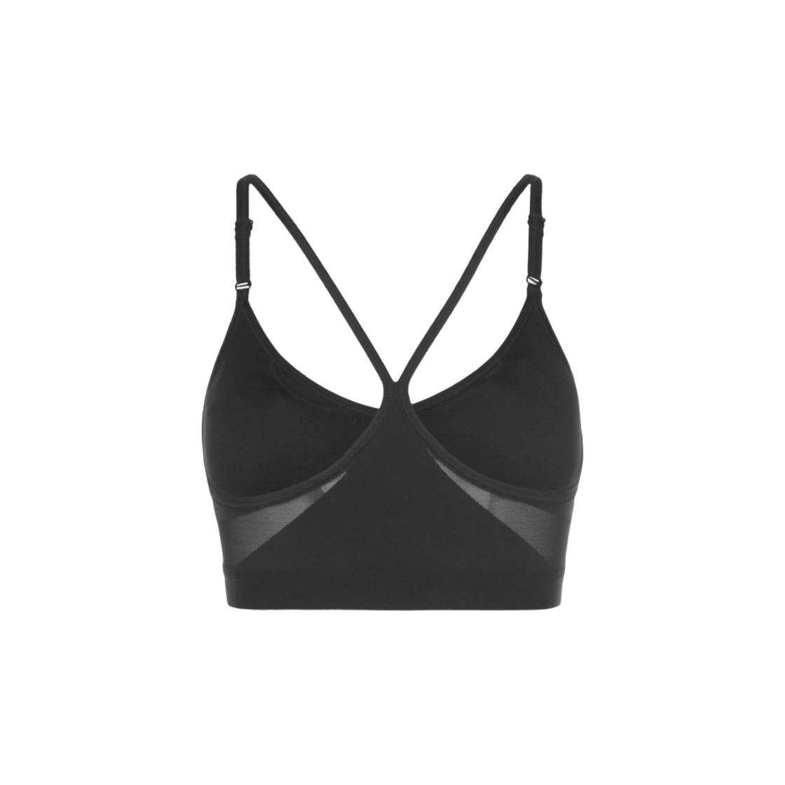 (W) 나이키 인디 라이트 서포트 패드 브이넥 스포츠 브라 블랙 - US/EU((W) Nike Indy Light-Support Padded V-Neck Sports Bra Black - US/EU) - 2