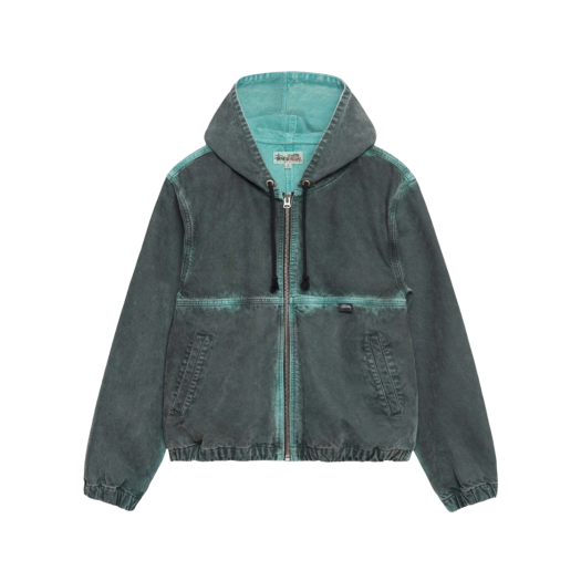 스투시 더블 다이 워크 자켓 블랙 | Stussy | KREAM 스투시 더블 다이 워크 자켓 블랙 | Stussy | KREAM