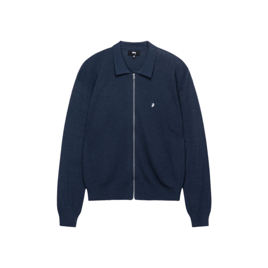 Stussy LIGHT WEIGHT LS ZIP POLO 黒 XXL stussy light weight ls zip poro