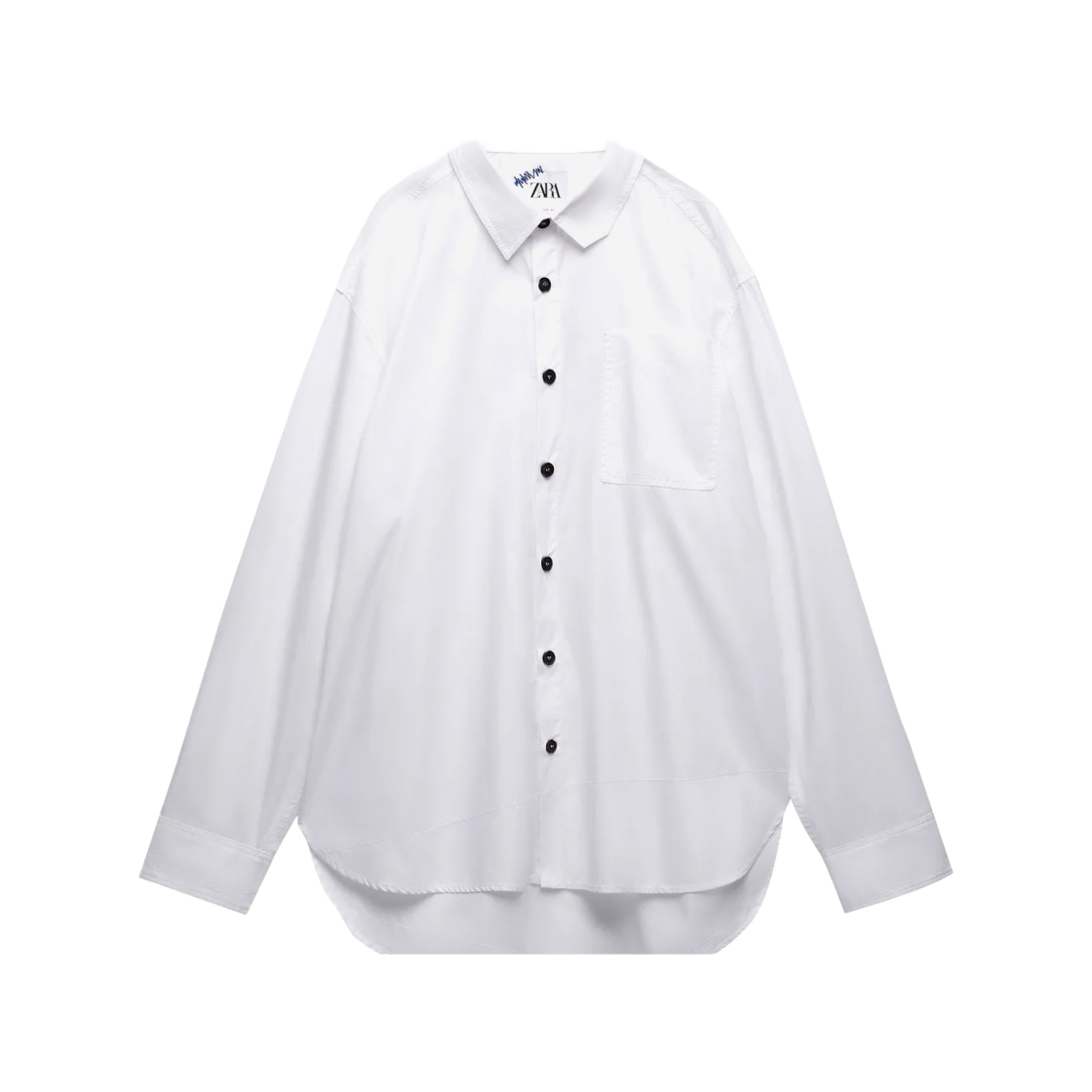 자라 x 아더에러 오버사이즈 셔츠 화이트 | Zara | KREAM