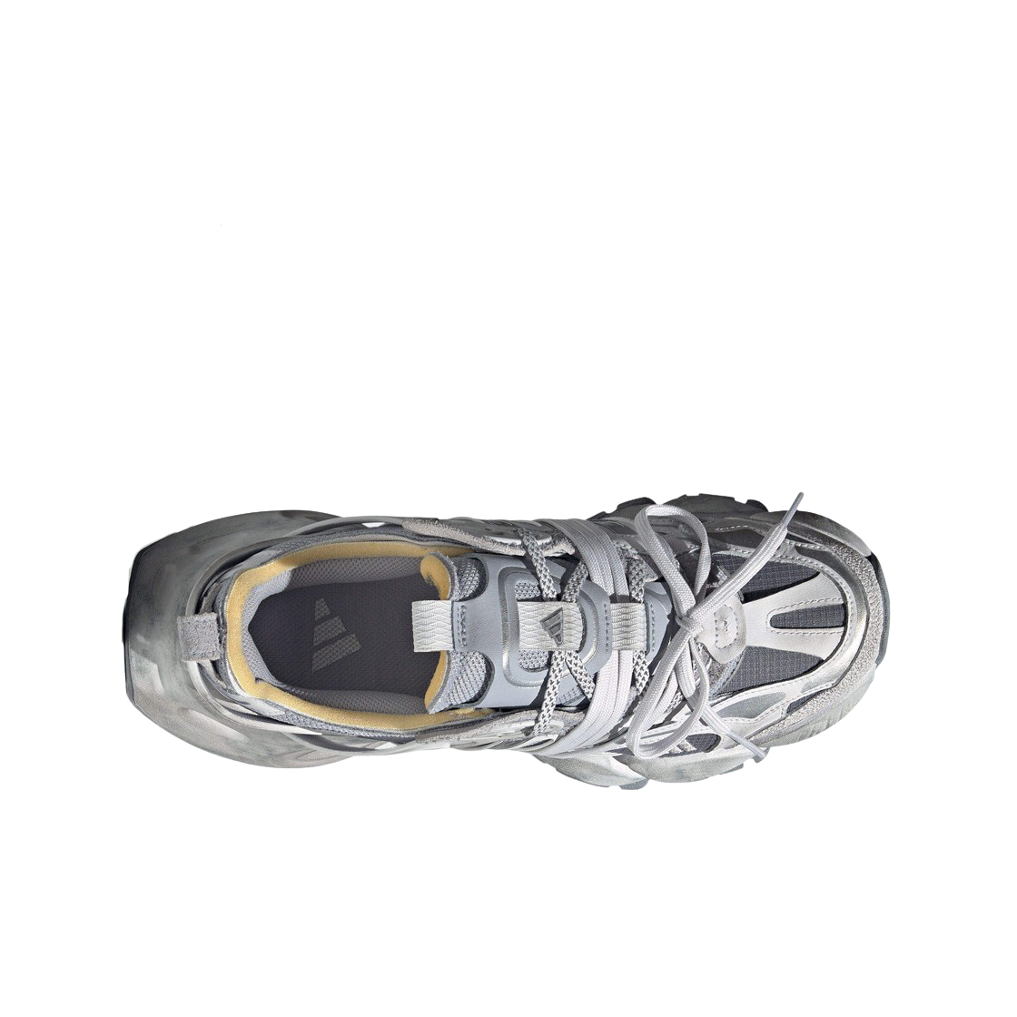 아디다스 XLG 러너 디럭스 그레이 실버 메탈릭(Adidas XLG Runner Deluxe Grey Silver Metallic) - 2