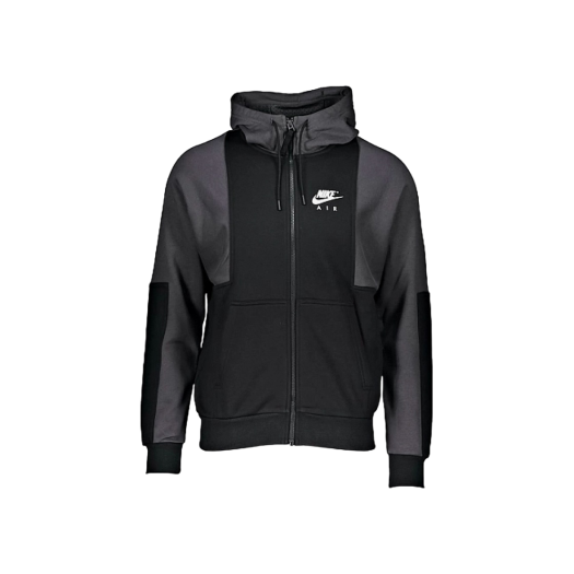 Nike NSW Air Full Zip Hoodie Black - Asia